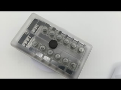 Kotak sekering bilah standar dengan busbar positif dan negatif - Kotak sekering 12 arah dengan bus negatif