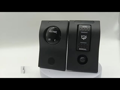 Waterproof 12-24V Bilge Pump Switch Alarm Panel Kontrol Pembersihan Dek Kapal