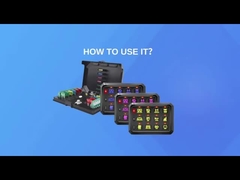 4 Gang Ford Switch Panel Melalui Sirkuit Kontrol Sistem Relay System & Wipe Lampu Rocker Switch