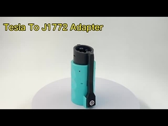 80A 240v Ac Tesla Charger Connector Ev Adapter Charger Tesla Untuk J1772 Adapter Untuk Tesla