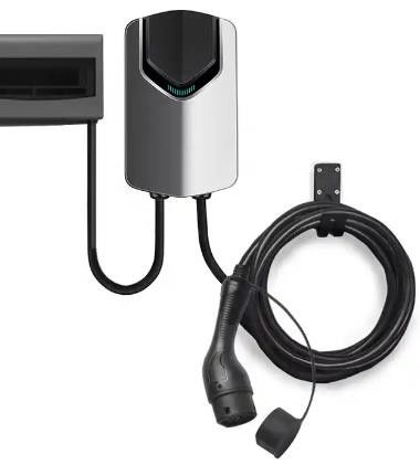 7KW 11KW 22KW Wall EV Charger Type 2 Fast Wallbox Pengisi daya mobil listrik