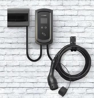 32 Amp Mode Tingkat 2 EV Charger 7KW EVSE Portable EV Charger Kendaraan listrik Car Charger Type 2