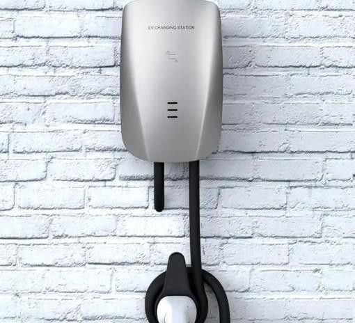 Pengisi Daya EV Dinding Kendaraan Listrik 32A Level 2 250V Dengan Soket Tipe 2