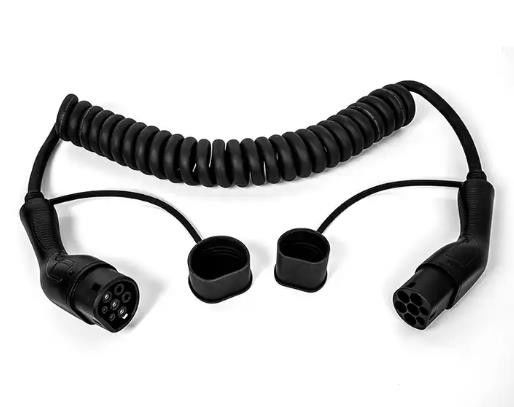 Kabel Ekstensi Pengisi Daya Wallbox EV 3 Fase Kabel Pengisi Daya PVC Tipe 2