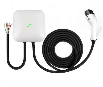 Outdoor Wall Ev Charger Mobil Listrik Evse Wallbox 32A 22 Kw Tipe 2