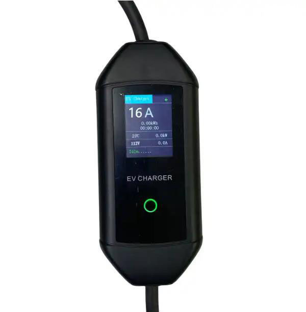 3.5KW 7KW Home Portable EV Charger Type 1 SAE J1772 Tingkat Perlindungan IP54