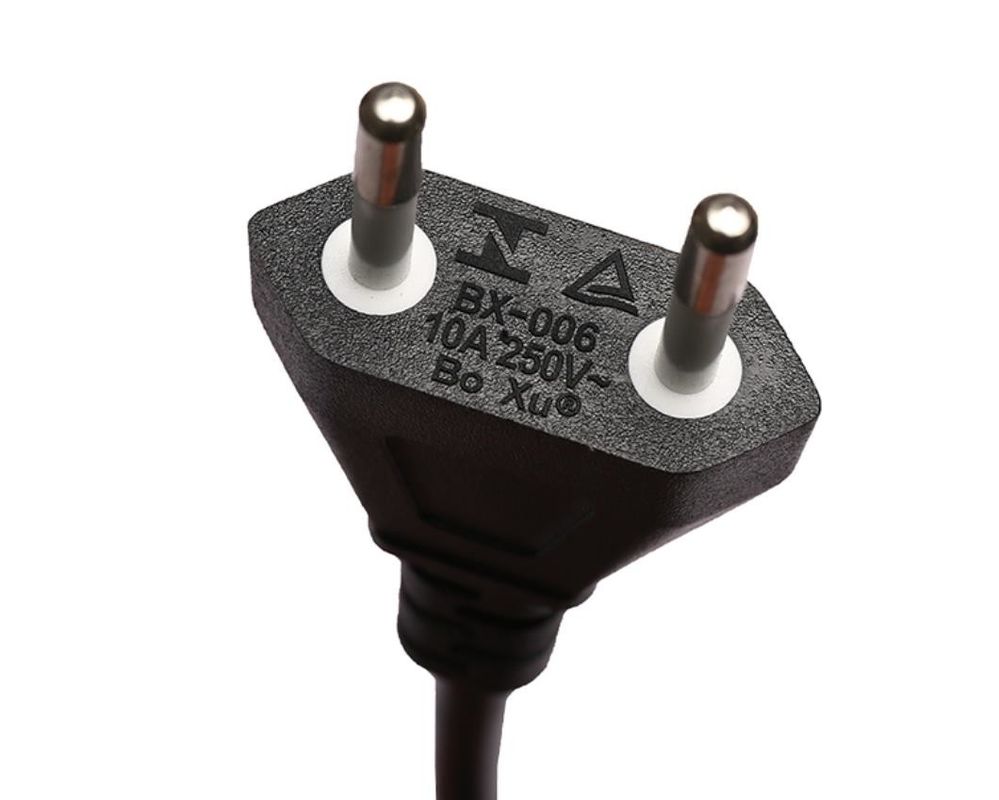 Kabel Listrik Brasil yang Disesuaikan Kabel Kabel Listrik AC 1,5m / 1,8m / 2m