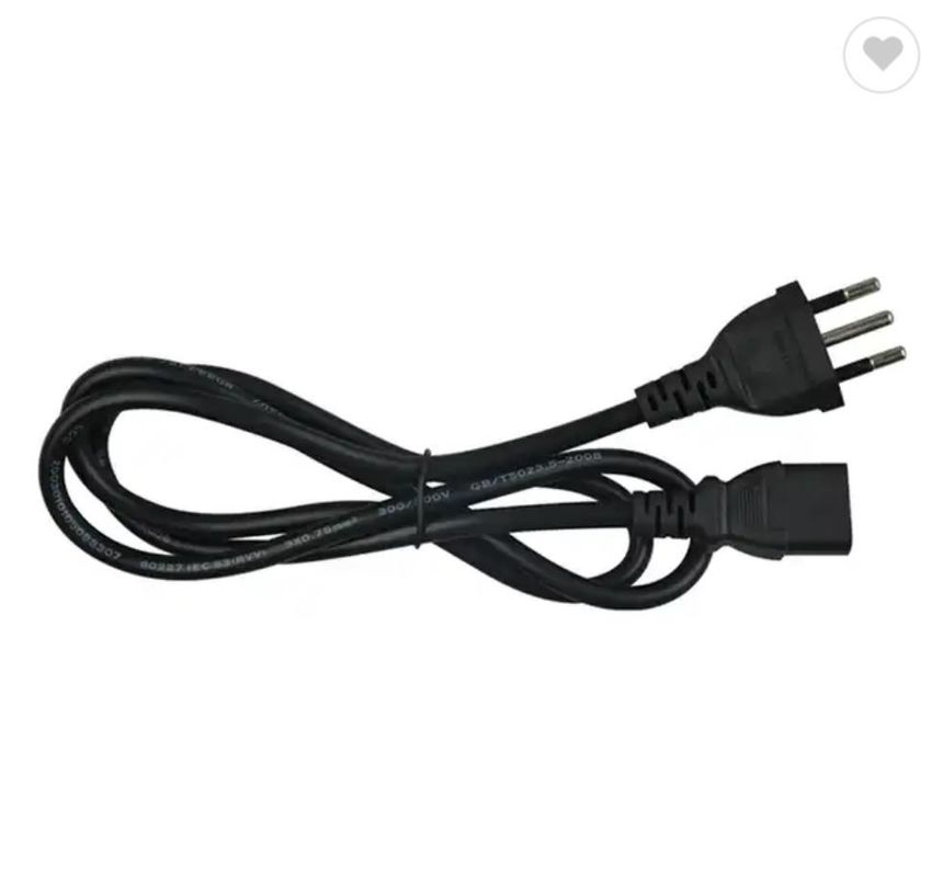 Kabel Listrik Brasil yang Disesuaikan Kabel Kabel Listrik AC 1,5m / 1,8m / 2m