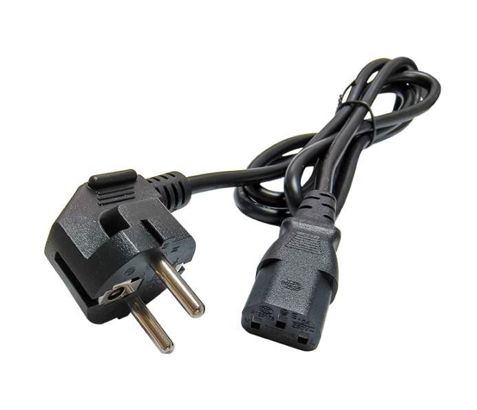 Kabel Listrik Black America 1.5M 3 Pin Kabel Kabel Listrik Laptop Komputer