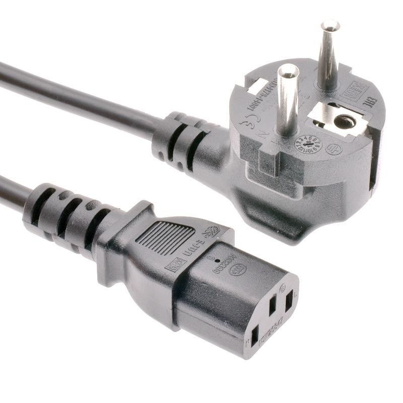 Kabel Listrik Black America 1.5M 3 Pin Kabel Kabel Listrik Laptop Komputer