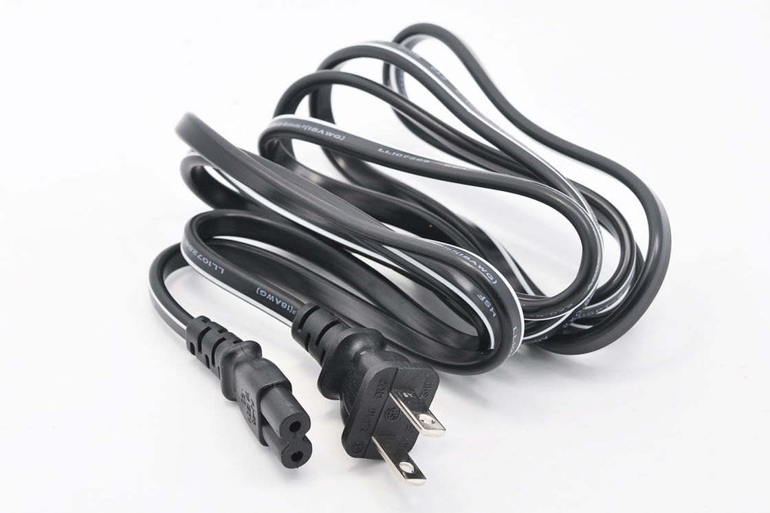 Kabel Listrik Black America 1.5M 3 Pin Kabel Kabel Listrik Laptop Komputer