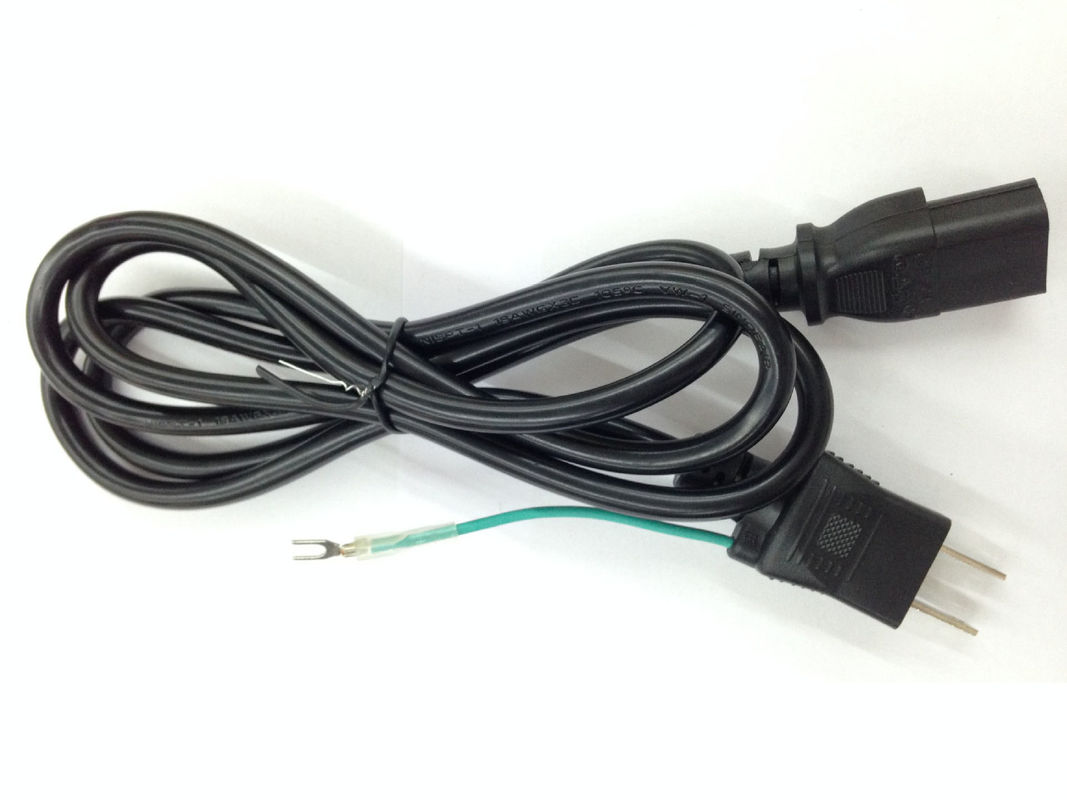 Kabel Listrik Internasional 6 kaki 125V 2 Pin Kabel Listrik Jepang