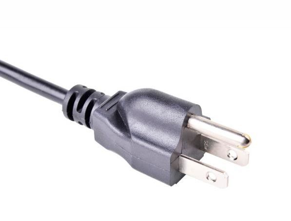 Kabel Daya AC Jepang 300V Kabel Daya Ekstensi Tiga Steker 3 Inti 18 Awg
