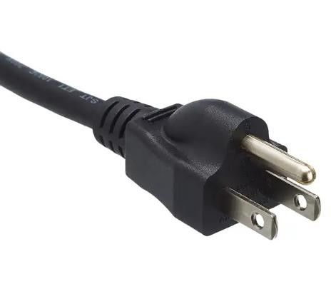 Kabel Daya IEC AS Kabel Daya Ac Komputer 250V 3 Pin Tahan Air