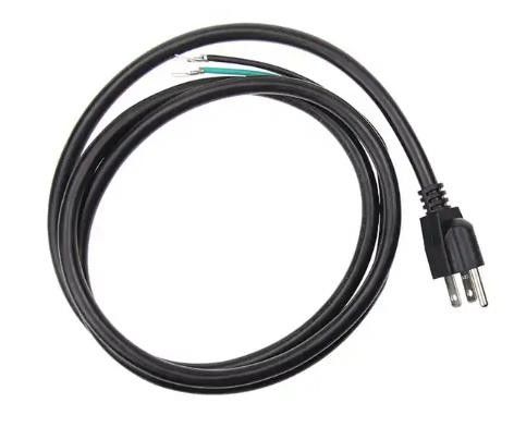 Kabel Daya IEC AS Kabel Daya Ac Komputer 250V 3 Pin Tahan Air