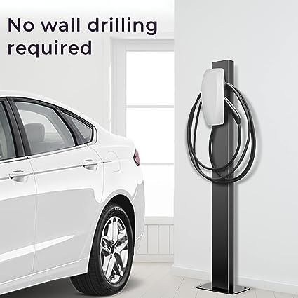 Pabrik Grosir EV Charger Steel Pilar Stand Lantai dipasang Stasiun Pengisian Stand Kolom