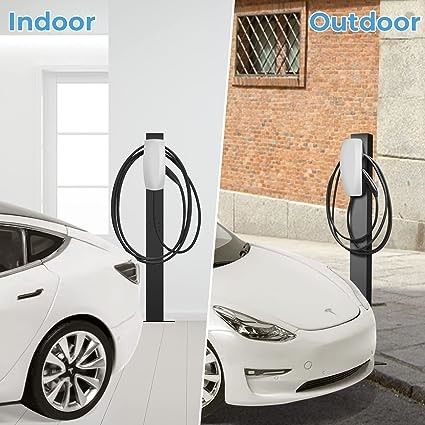 Pabrik Grosir EV Charger Steel Pilar Stand Lantai dipasang Stasiun Pengisian Stand Kolom