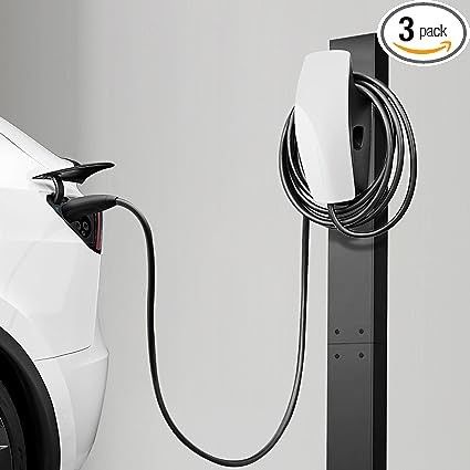 Pabrik Grosir EV Charger Steel Pilar Stand Lantai dipasang Stasiun Pengisian Stand Kolom