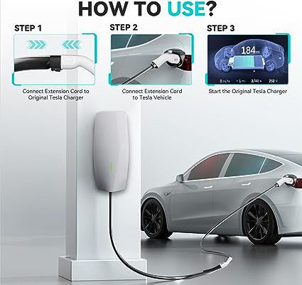 Pengisi Daya Mobil Kendaraan Listrik Model 3 Pengisi Daya EV Portabel 11kw 22kw Tipe 2