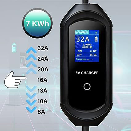 GBT 200-250V Tingkat 2 3.5KW 7KW Ponsel cepat pengisi daya tahan debu 5M 7M 10M Kabel