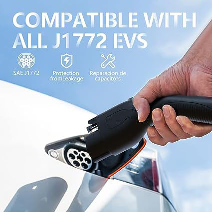 GBT 3.5KW 7KW IP65 Compact Portable EV Chargers Buktinya Cuaca Dan Perlindungan Lebih Dari Saat Ini