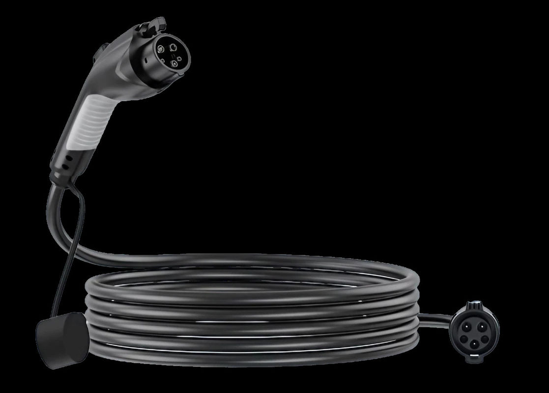Kabel Pengisi Daya Mobil Listrik 16A / 32A Kabel Pengisi Daya EV Portabel Tipe 2