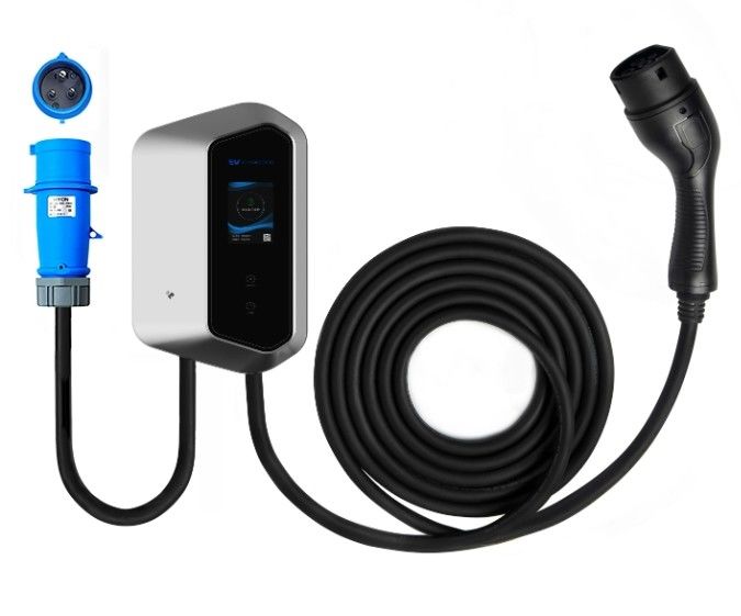 OEM ODM 7kw 11kw 22kw Tipe 2 Stasiun Pengisian Mobil Listrik EV Wallbox EV Charger