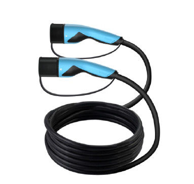 Iec 62196 10m Ev kabel pengisian 1 fase / 3 fase Tipe 2 ke Tipe 2