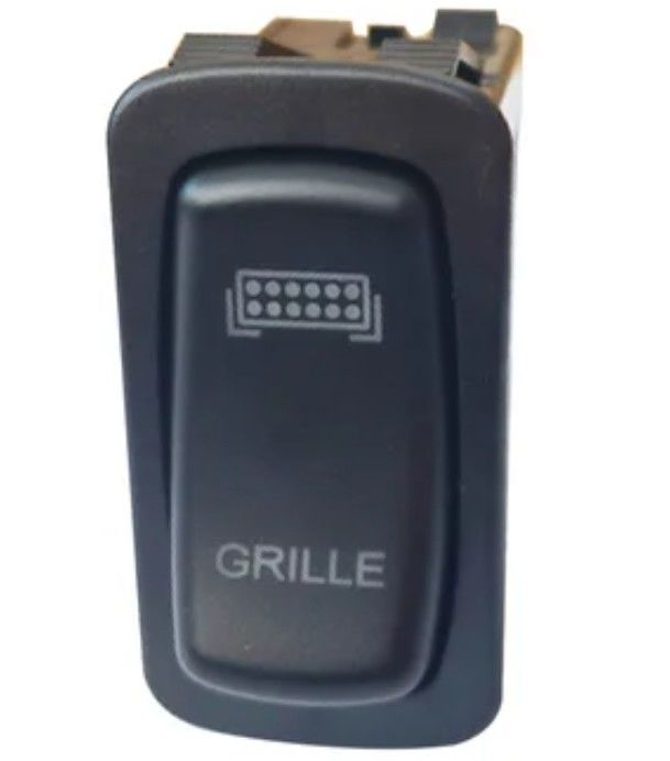 Carling Style Car Rocker Switch 12v 20a 24v 10a Red Cover Red Led Light Dashboard Peringatan darurat bahaya