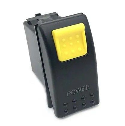 Dc 24v 10a 20a Safety Rocker Switch Mobil Perahu Marinir Toggle Print Laser 12v