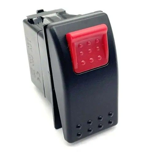 Dc 24v 10a 20a Safety Rocker Switch Mobil Perahu Marinir Toggle Print Laser 12v