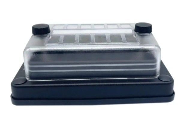 Auto ATO ATC Fuse Box Waterproof 12 Circuit Fuse Holder Sticker Label 12 In 12 Out Untuk Bus
