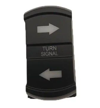 Gaya Baru Ikon DIY Custom DC 12V 7Pin ON-OFF LED Lampu Biru Putar Sinyal Rocker Switch Untuk Mobil 4X4 Truk Perahu