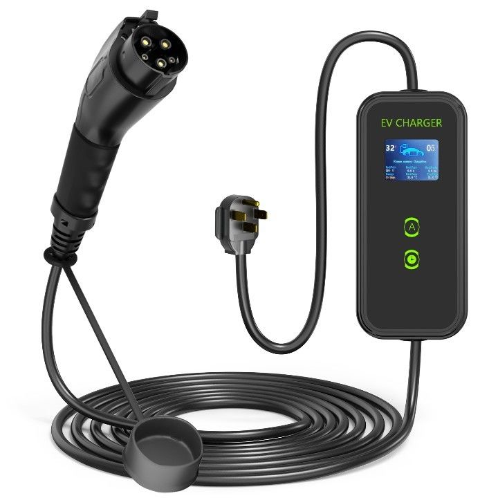 Type1 SAE J1772 16A 32A 40A Portable Ev Charger Dengan Sertifikasi UL&CE&FCC&ROHS