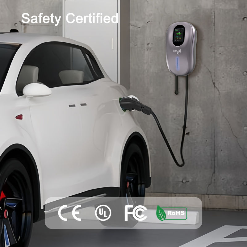 J1772 Wall EV Charger 11kW Wallbox Pengecas Mobil Listrik Tipe 1