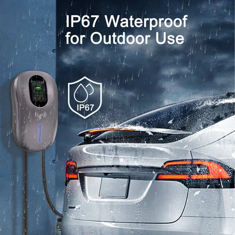 J1772 Wall EV Charger 11kW Wallbox Pengecas Mobil Listrik Tipe 1