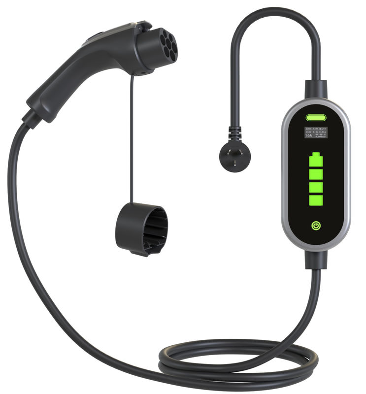 ODM Tipe 2 Pengecas Mobil Listrik EV Portable Home Charger Perlindungan Tanah