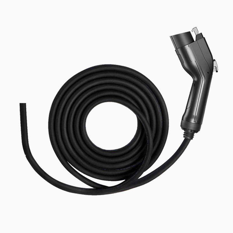 48A arus 11kw Tipe1 J1772 Kabel pengisian EV portabel Tingkat 2 J1772 Kabel pengisian mobil