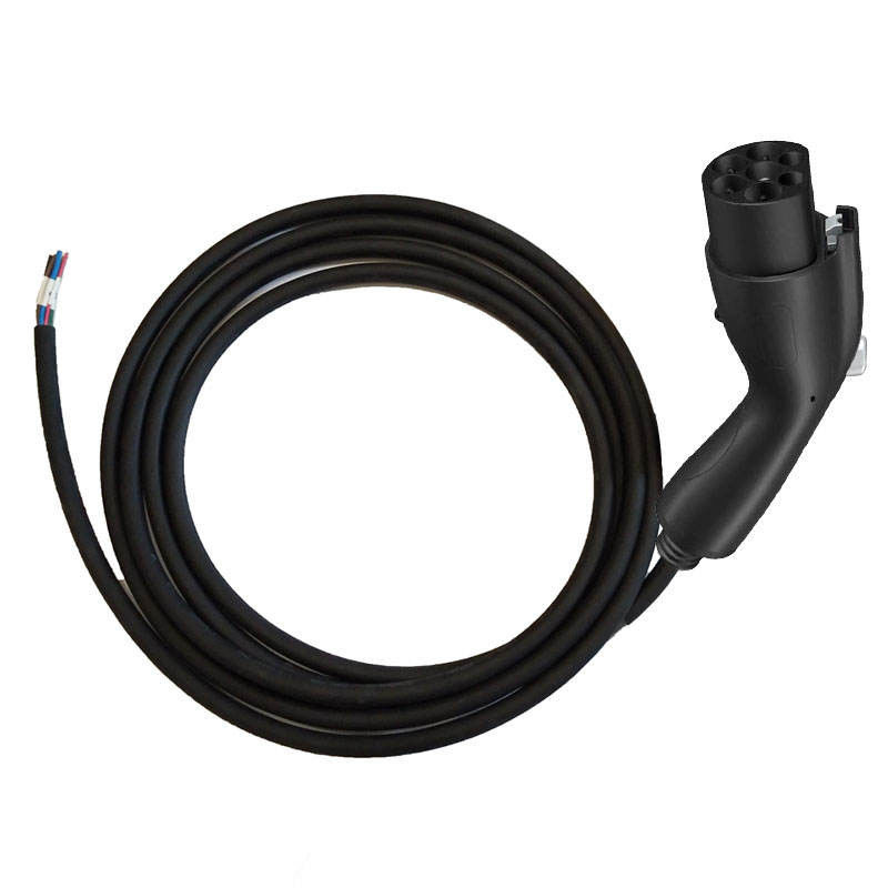 Kabel pengisian AC EV portabel colokan pistol GBT Kabel pengisian mobil EV 7 KW 32A