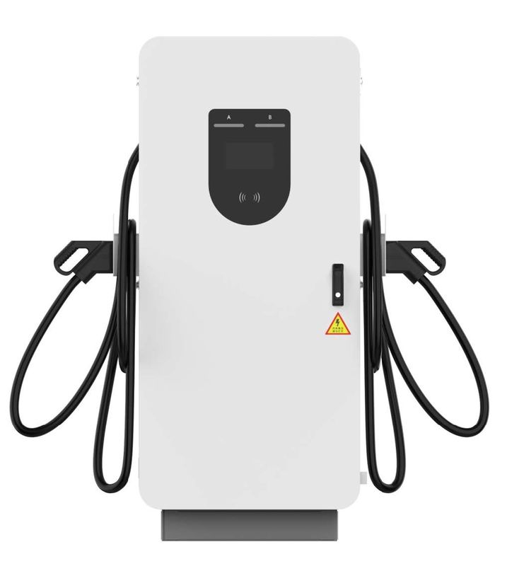 Super DC 60kW OCPP 1.6 EV Pemasok Cepat Stand Lantai EV DC Stasiun Pengisian