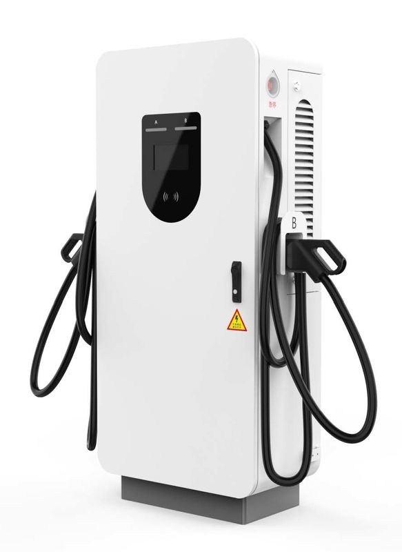 Super DC 60kW OCPP 1.6 EV Pemasok Cepat Stand Lantai EV DC Stasiun Pengisian