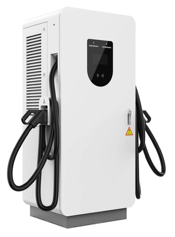 Super DC 60kW OCPP 1.6 EV Pemasok Cepat Stand Lantai EV DC Stasiun Pengisian