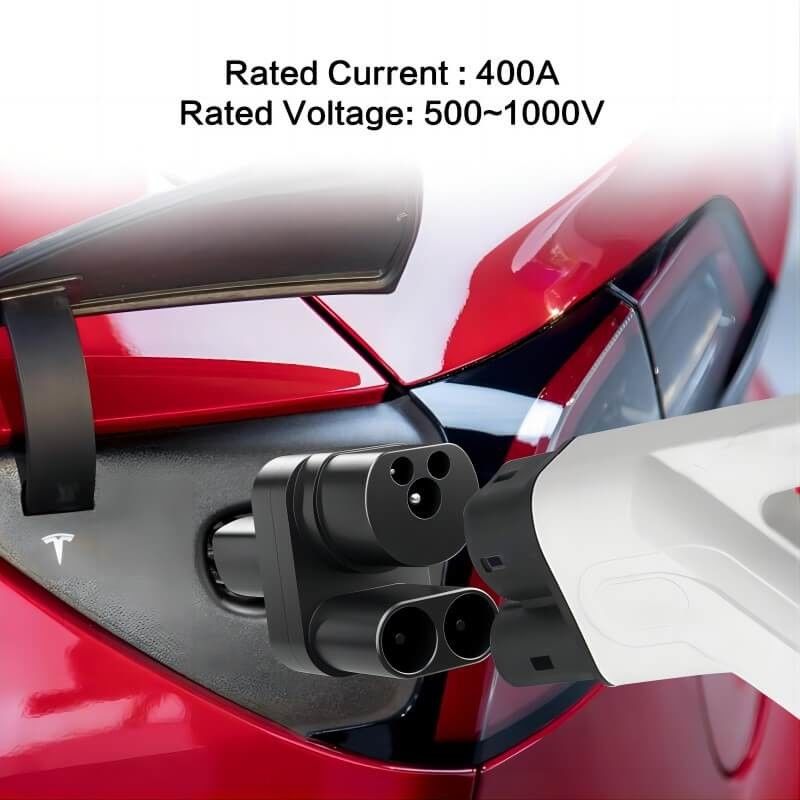 Adaptor CCS2 ke Tesla Untuk Tesla, Car Charger EV Charger Adaptor Tesla CCS Combo 2