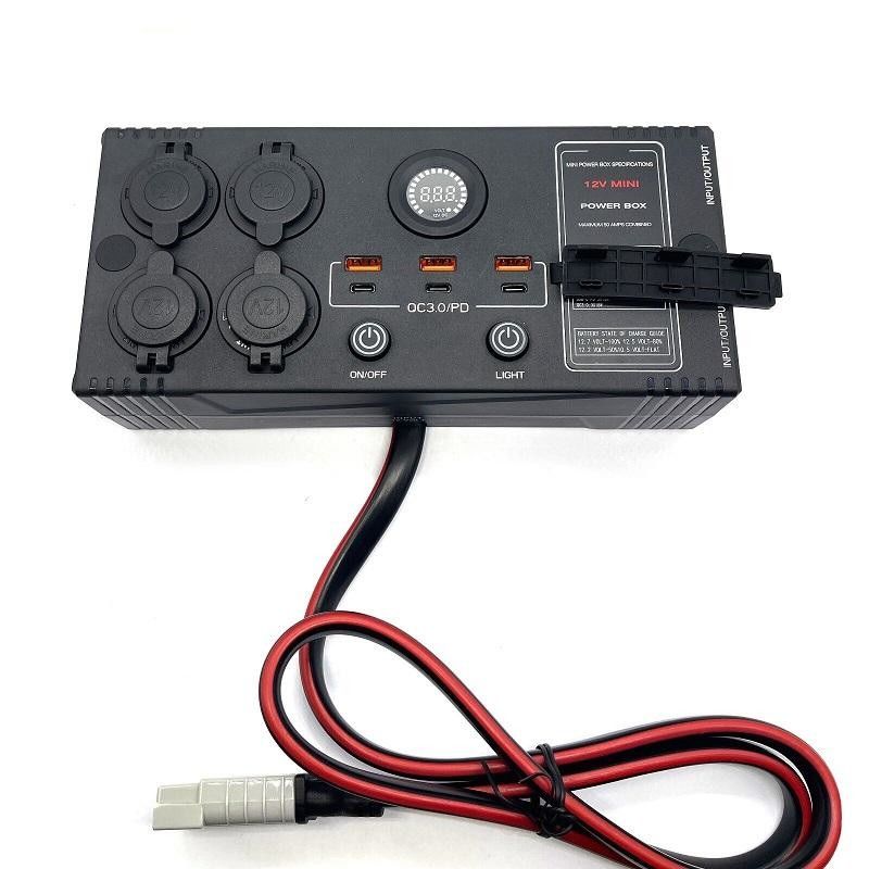 Portable USB QC3.0 PD Switch Control DC DC Charger Mini Power Box Dengan Control Box
