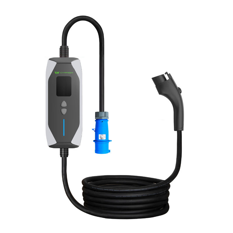 40A 9KW EVSE Pembuatan Cepat Tipe 1 EV Car Outdoor Charger Pembuatan EV dengan kabel 5M