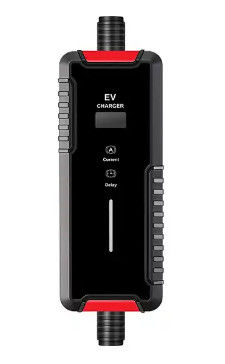 Tesla NACS Smart Portable Ev Charger 240v Ac 16a 32a 40A Pengisi daya mobil listrik rumah tangga