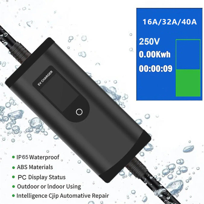NEW 32A 7kW GBT EV Charger Kendaraan Listrik Stasiun Pengisian Cepat EVSE Portable EV Charger