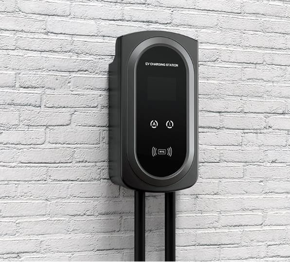 Tesla NACS 7KW 11KW 22KW Wallbox Ac Pengisi daya mobil listrik Ev Pengisi daya murni Tipe2 Untuk Tesla