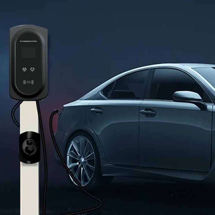 GBT Ac Wall Ev Charger 32a Wallbox Ev Charger Wall Mount Level 2 Ev Charger Untuk Rumah