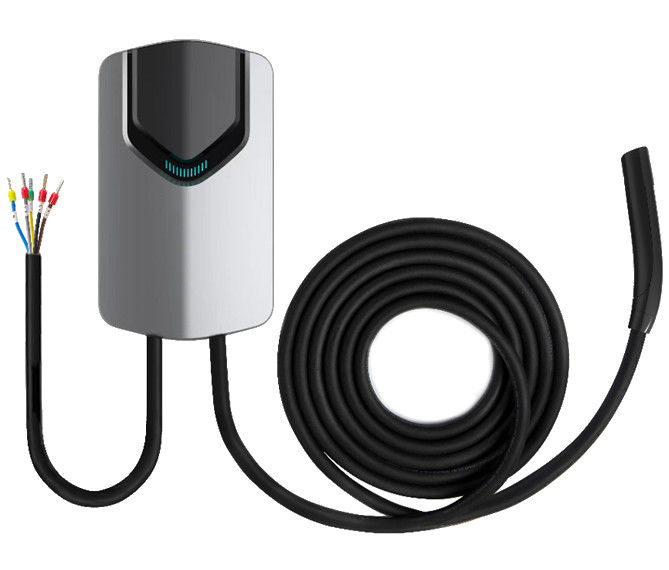 Tipe1 Untuk Tesla NACS 32A 5M Stasiun Pengisian IP55 Wall Mount EVSE Stasiun Pengisian